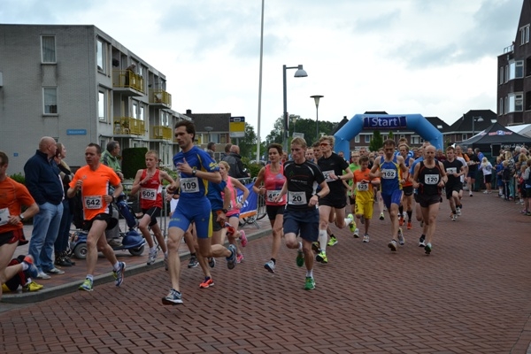 Minimarathon Ten Boer, maandag 24 juni 2013